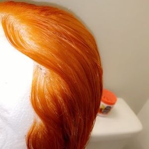 Orange Lace Front Wig
